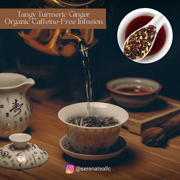Turmeric Ginger Organic Caffeine-Free Infusion Tea