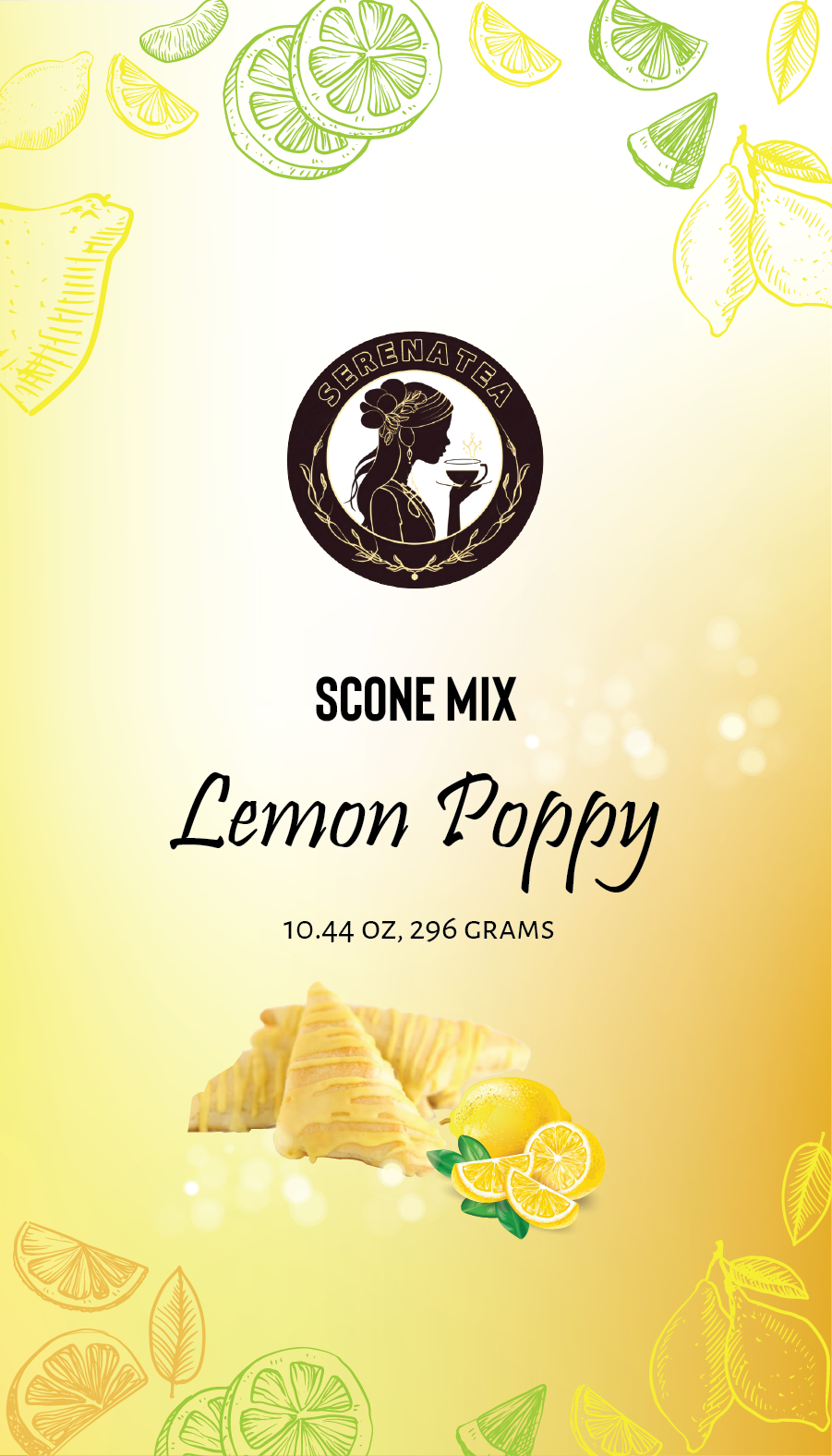 Lemon Poppyseed Scone Mix