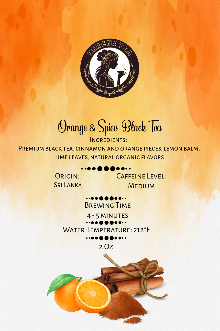 Orange & Spice Black Tea