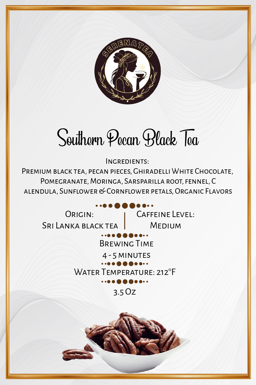 Southern Pecan Black Tea