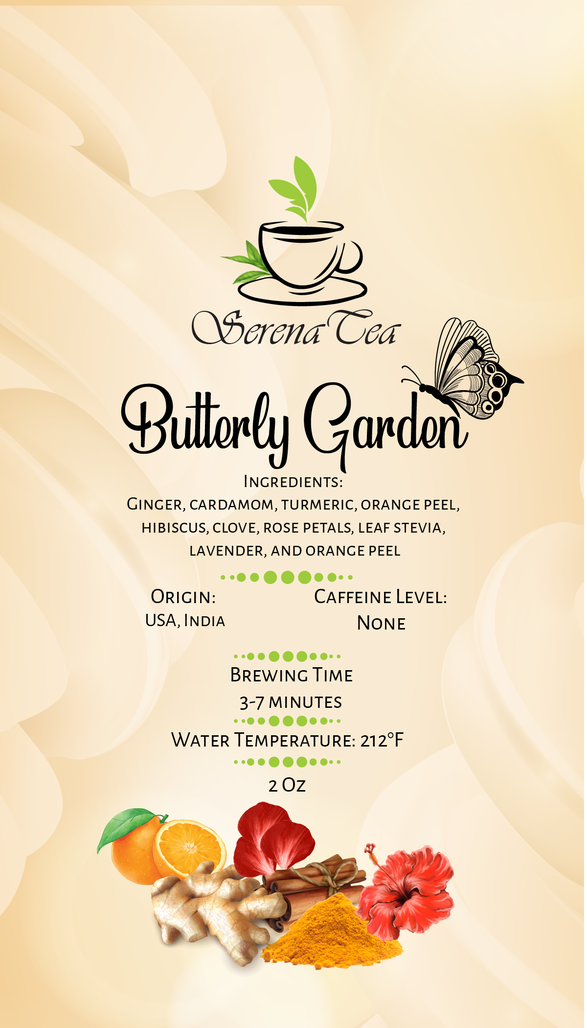 Butterfly Garden Herbal Tea
