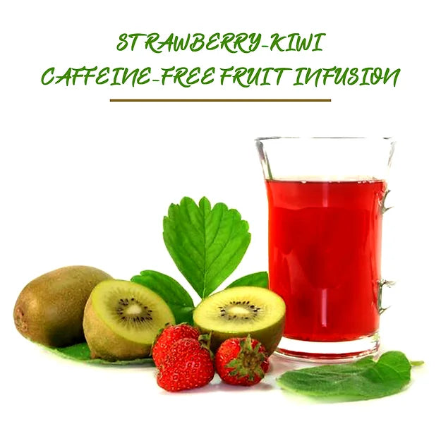 Strawberry Kiwi Caffeine-Free Fruit Infusion Tea